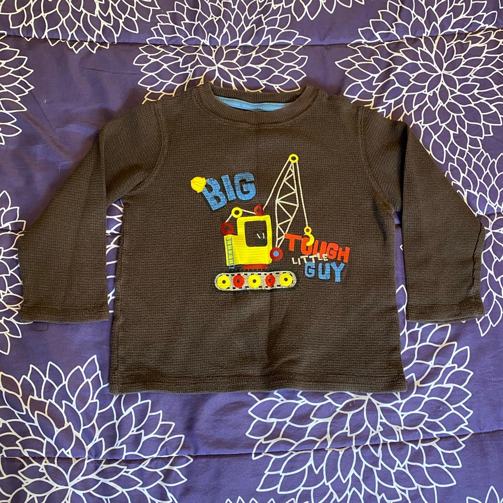 Big tough guy shirt size 3T